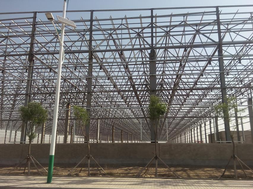 兖州汽车工业厂房网架